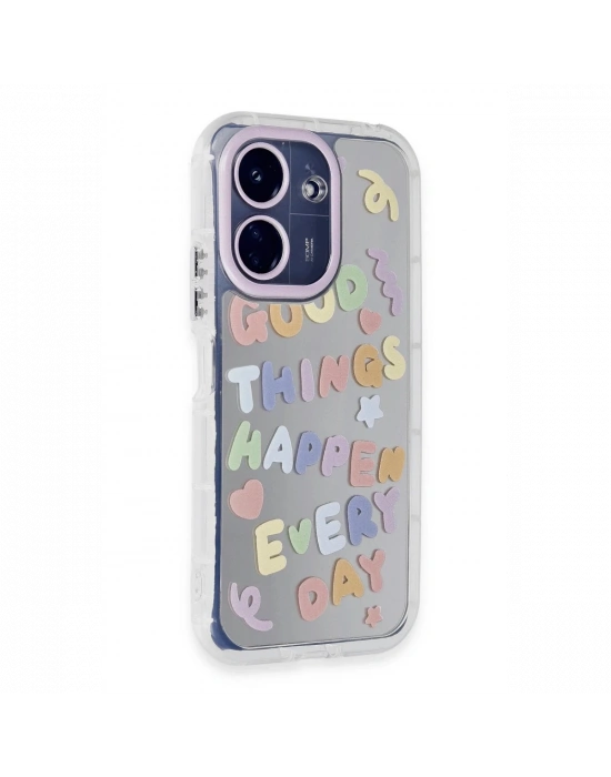 Newface Xiaomi Redmi 13C Kılıf Reflexion Desenli Kapak - Desen 7