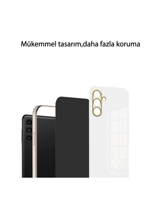 Newface Xiaomi Redmi 13C Kılıf Volet Silikon - Siyah
