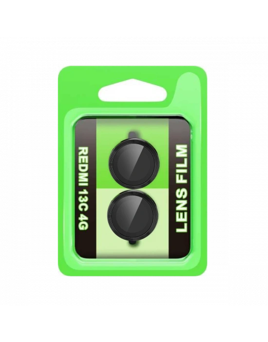 Newface Xiaomi Redmi 13C Raze Metal Kamera Lens - Siyah