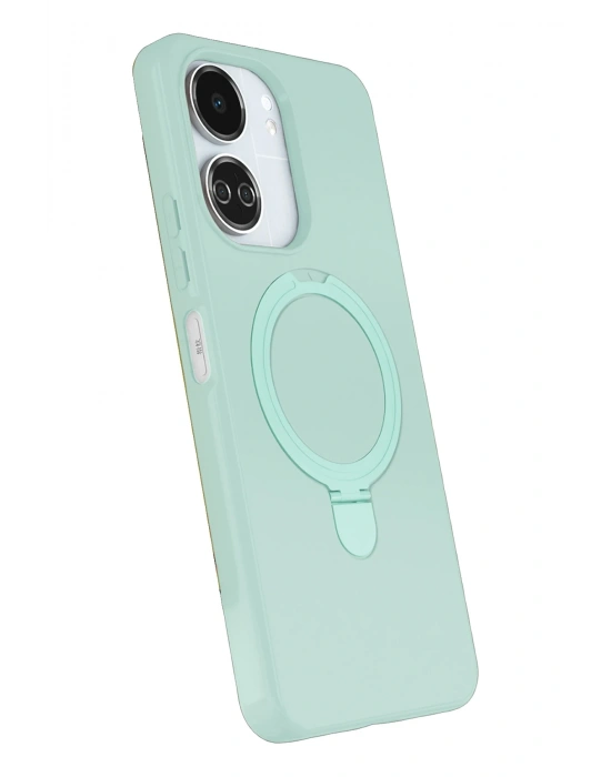 Newface Xiaomi Redmi 13C Regal Magsafe Standlı Kapak - Su Yeşili