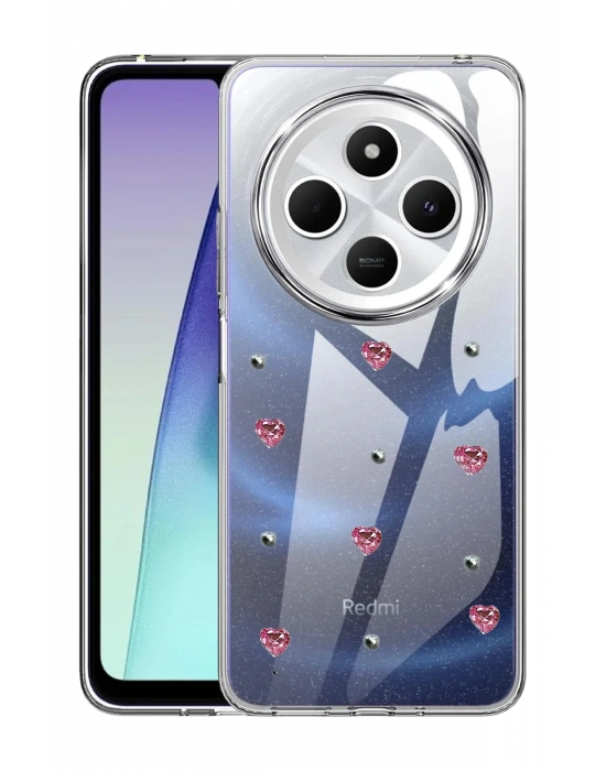 Newface Xiaomi Redmi 14C Fiyonk Desenli Kapak - Desen 3