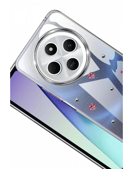 Newface Xiaomi Redmi 14C Fiyonk Desenli Kapak - Desen 3