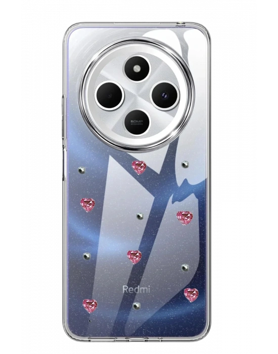 Newface Xiaomi Redmi 14C Fiyonk Desenli Kapak - Desen 3