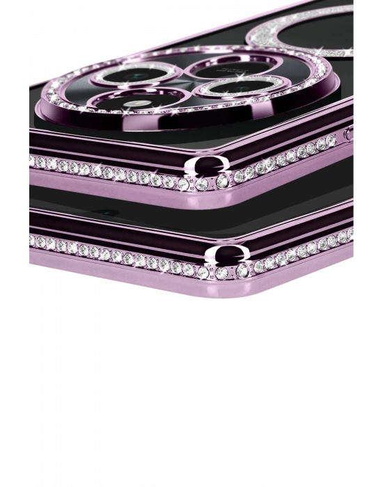 Newface Xiaomi Redmi 14C Joke Simli Magneticsafe Kılıf - Derin Mor