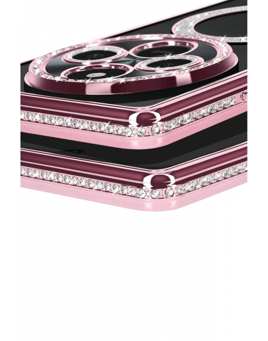 Newface Xiaomi Redmi 14C Joke Simli Magneticsafe Kılıf - Pembe