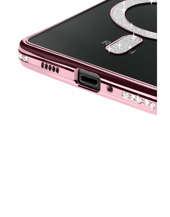 Newface Xiaomi Redmi 14C Joke Simli Magneticsafe Kılıf - Pembe