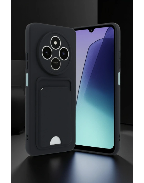 Newface Xiaomi Redmi 14C Kelvin Kartvizitli Silikon - Lacivert