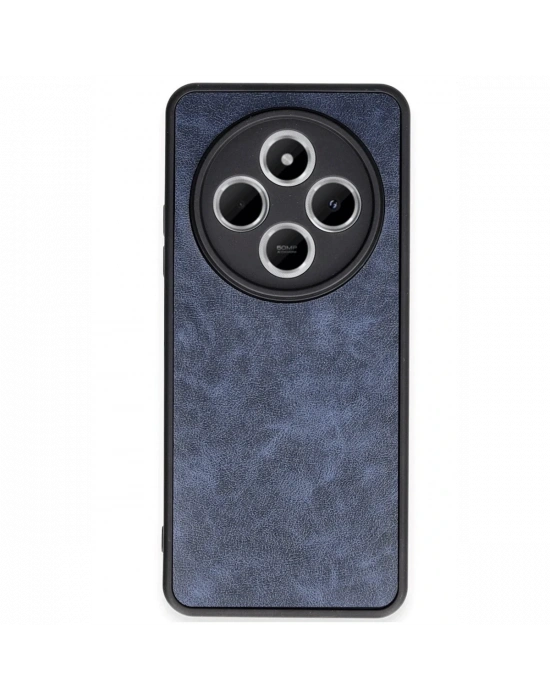 Newface Xiaomi Redmi 14C Kılıf Aras Deri Kapak - Lacivert