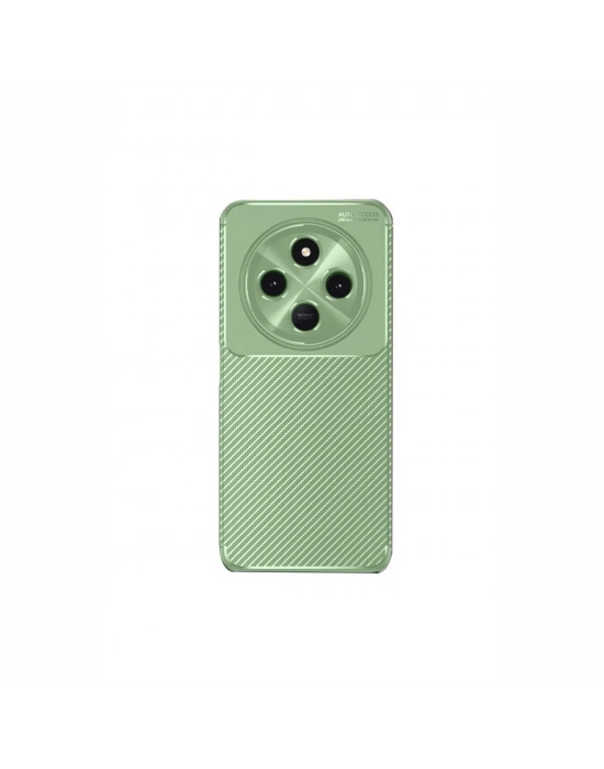 Newface Xiaomi Redmi 14C Kılıf Auto Focus Karbon Kapak - Su Yeşili