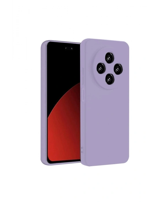 Newface Xiaomi Redmi 14C Kılıf First Silikon - Lila