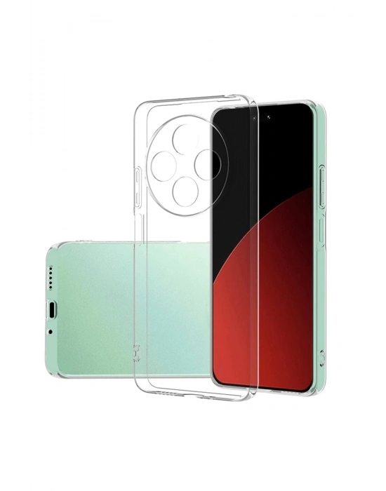 Newface Xiaomi Redmi 14C Kılıf Lüx Şeffaf Silikon