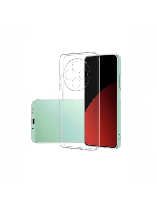 Newface Xiaomi Redmi 14C Kılıf Lüx Şeffaf Silikon