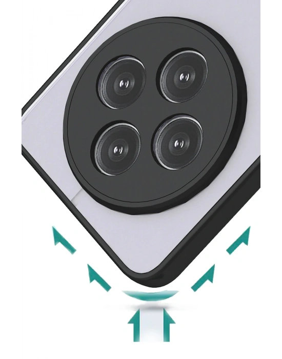 Newface Xiaomi Redmi 14C Kılıf Montreal Silikon Kapak - Siyah