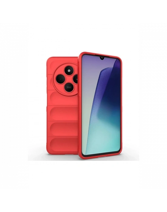 Newface Xiaomi Redmi 14C Kılıf Optimum Silikon - Kırmızı