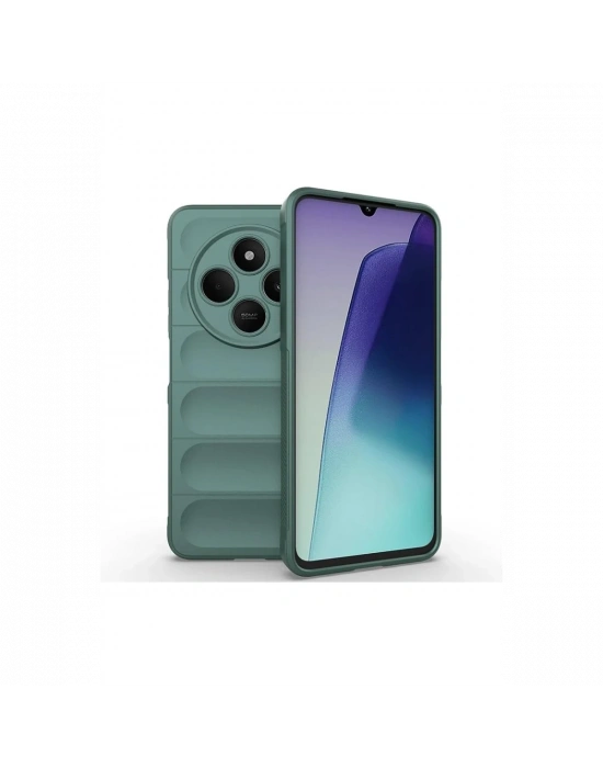 Newface Xiaomi Redmi 14C Kılıf Optimum Silikon - Koyu Yeşil