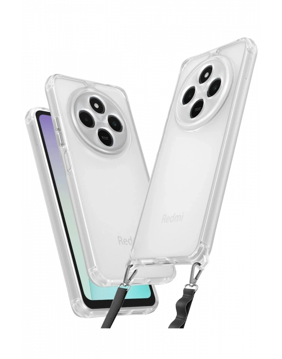 Newface Xiaomi Redmi 14C Kılıf Penta Silikon Kılıf - Şeffaf