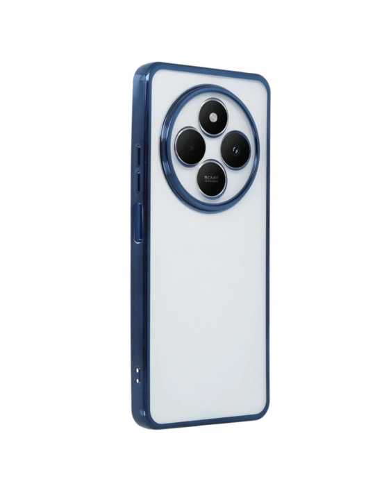 Newface Xiaomi Redmi 14C Kılıf Razer Lensli Silikon - Lacivert