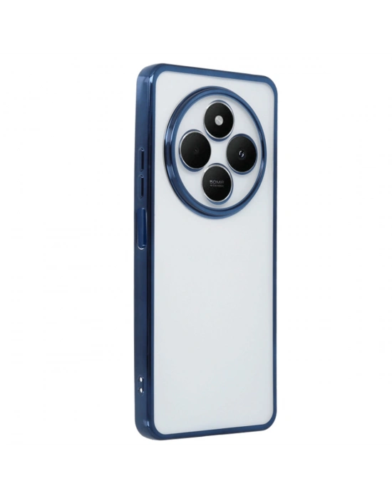 Newface Xiaomi Redmi 14C Kılıf Razer Lensli Silikon - Lacivert