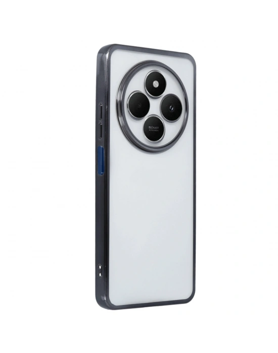 Newface Xiaomi Redmi 14C Kılıf Razer Lensli Silikon - Siyah