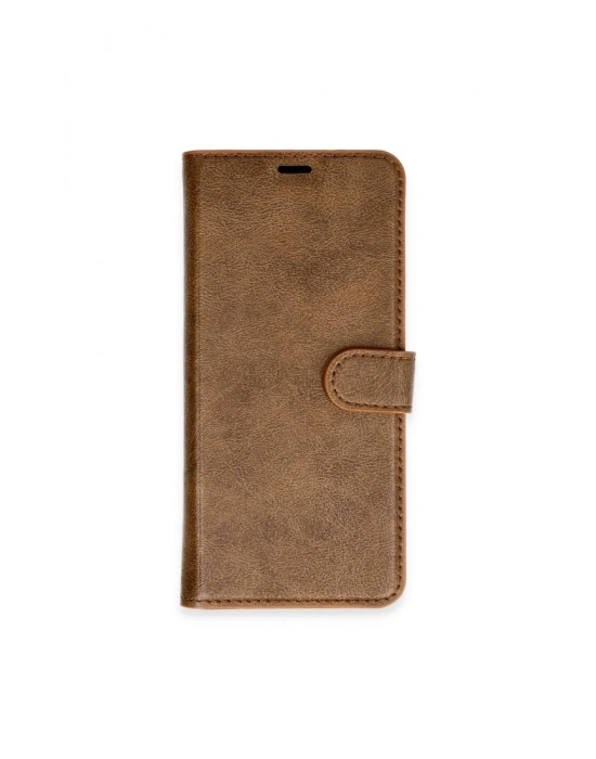 Newface Xiaomi Redmi 14C Kılıf Trend S Plus Kapaklı Kılıf - Taba