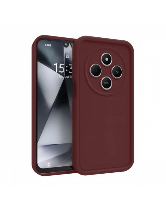 Newface Xiaomi Redmi 14C Kılıf Viera Silikon - Bordo