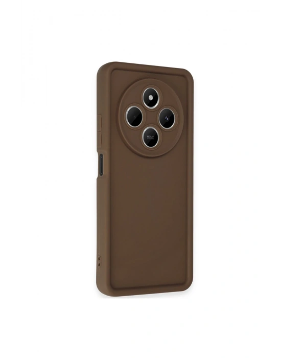 Newface Xiaomi Redmi 14C Kılıf Viera Silikon - Kahverengi