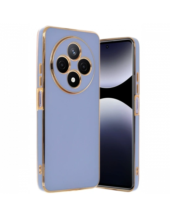 Newface Xiaomi Redmi 14C Kılıf Volet Silikon - Mavi