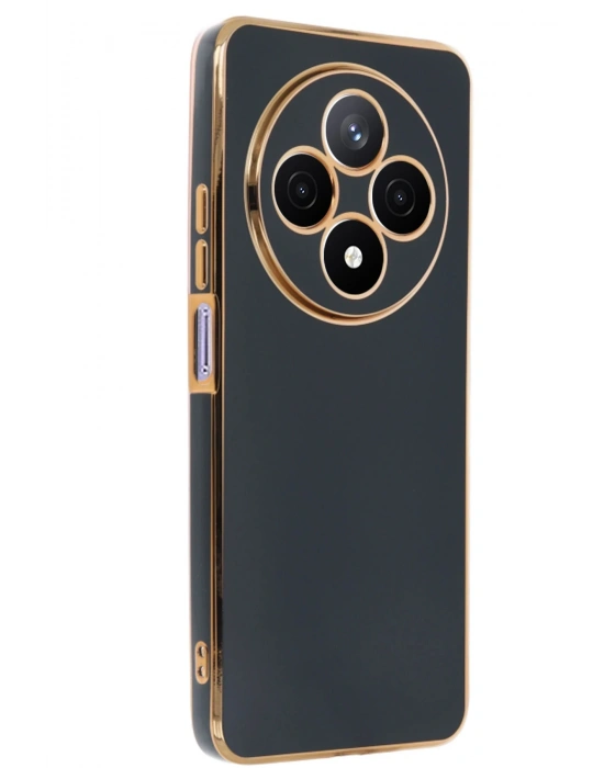 Newface Xiaomi Redmi 14C Kılıf Volet Silikon - Siyah