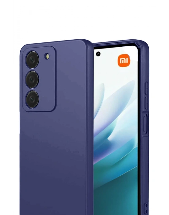 Newface Xiaomi Redmi 15 4G First Silikon - Lacivert