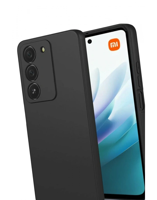 Newface Xiaomi Redmi 15 4G First Silikon - Siyah