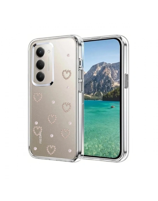 Newface Xiaomi Redmi 15 4G Fiyonk Desenli Kapak - Desen 10