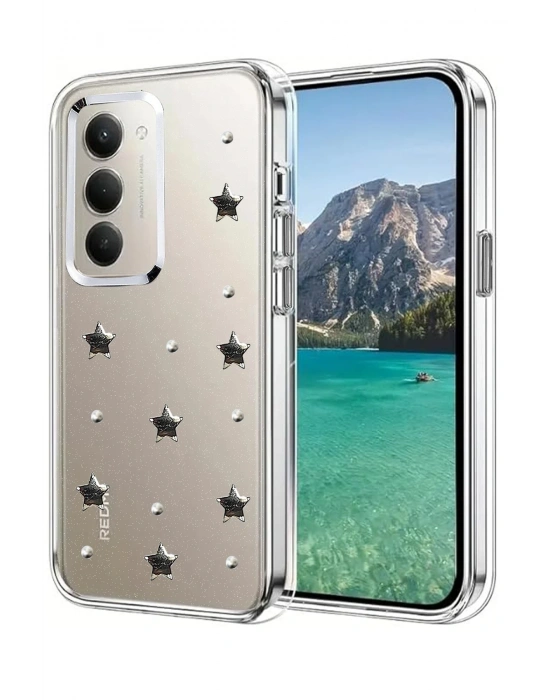 Newface Xiaomi Redmi 15 4G Fiyonk Desenli Kapak - Desen 7