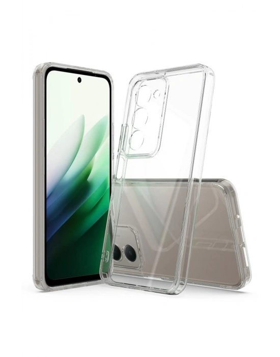 Newface Xiaomi Redmi 15 4G Lüx Şeffaf Silikon - Şeffaf