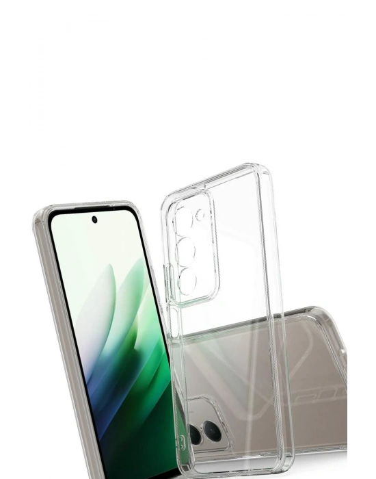 Newface Xiaomi Redmi 15 4G Lüx Şeffaf Silikon - Şeffaf