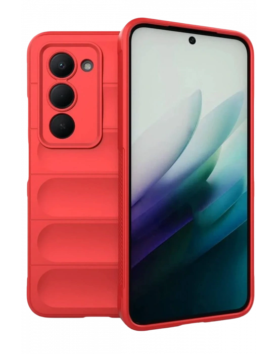 Newface Xiaomi Redmi 15 4G Optimum Silikon - Kırmızı