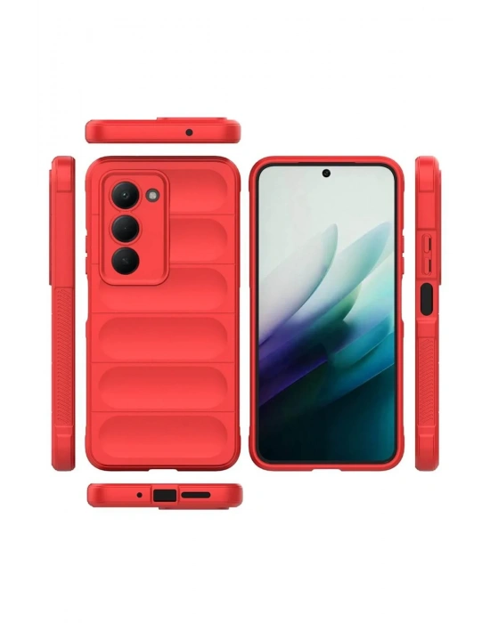 Newface Xiaomi Redmi 15 4G Optimum Silikon - Kırmızı