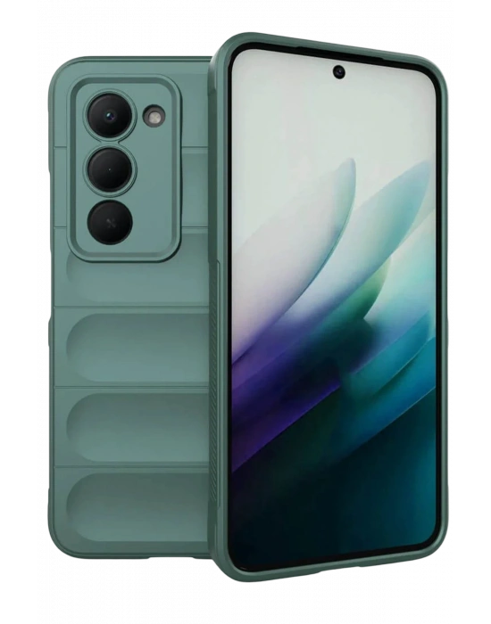 Newface Xiaomi Redmi 15 4G Optimum Silikon - Koyu Yeşil