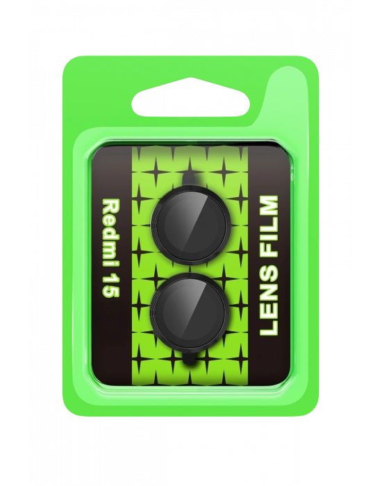 Newface Xiaomi Redmi 15 4G Raze Metal Kamera Lens - Siyah