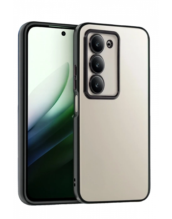 Newface Xiaomi Redmi 15 4G Razer Lensli Silikon - Siyah