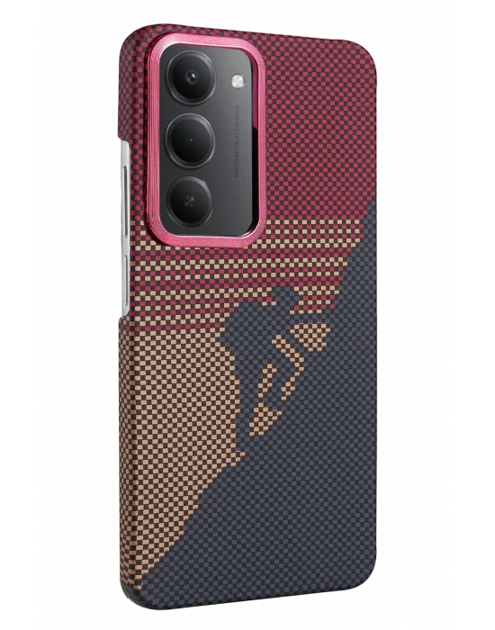 Newface Xiaomi Redmi 15 4G Vega Magsafe Kapak - Kırmızı