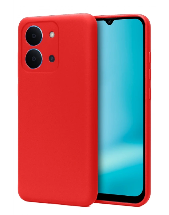 Newface Xiaomi Redmi 15C 4G First Silikon - Kırmızı