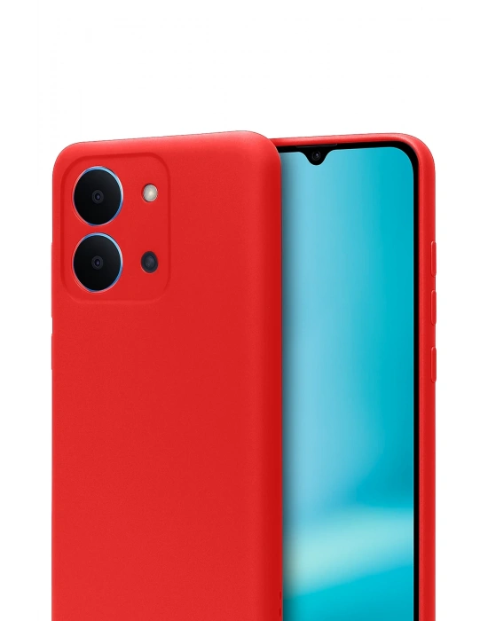 Newface Xiaomi Redmi 15C 4G First Silikon - Kırmızı