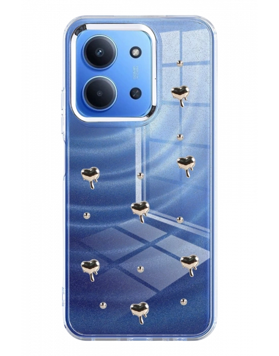 Newface Xiaomi Redmi 15C 4G Fiyonk Desenli Kapak - Desen 1