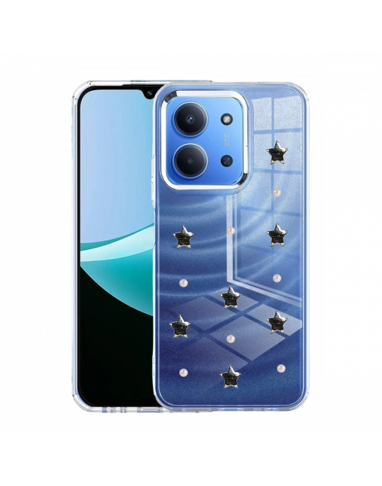 Newface Xiaomi Redmi 15C 4G Fiyonk Desenli Kapak - Desen 7