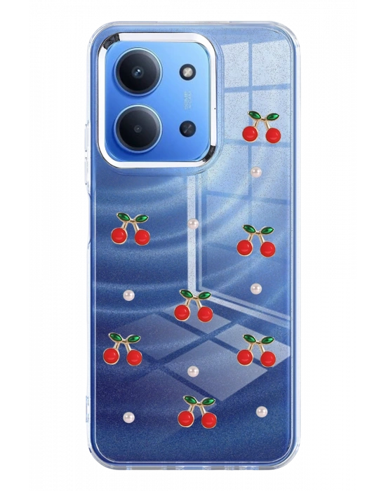 Newface Xiaomi Redmi 15C 4G Fiyonk Desenli Kapak - Desen 9