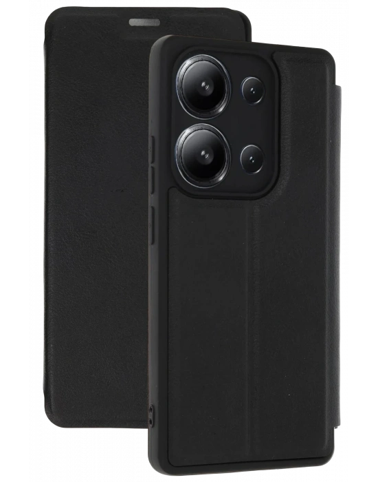 Newface Xiaomi Redmi 15C 4G Flip Cover - Siyah