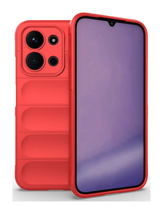 Newface Xiaomi Redmi 15C 4G Optimum Silikon - Kırmızı