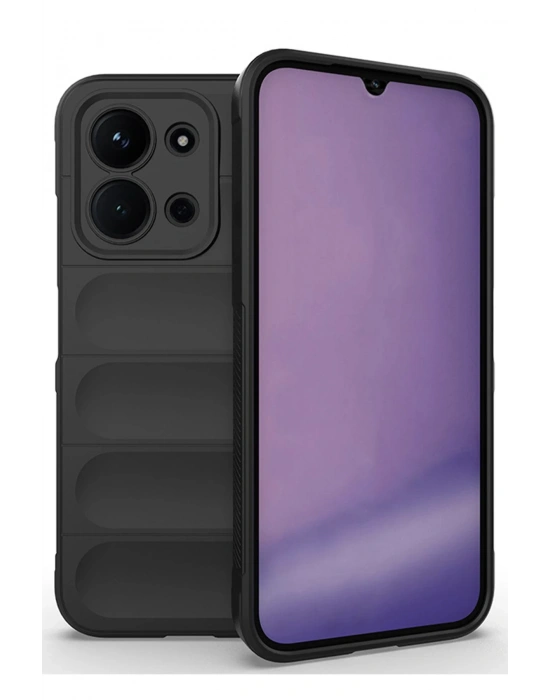 Newface Xiaomi Redmi 15C 4G Optimum Silikon - Siyah