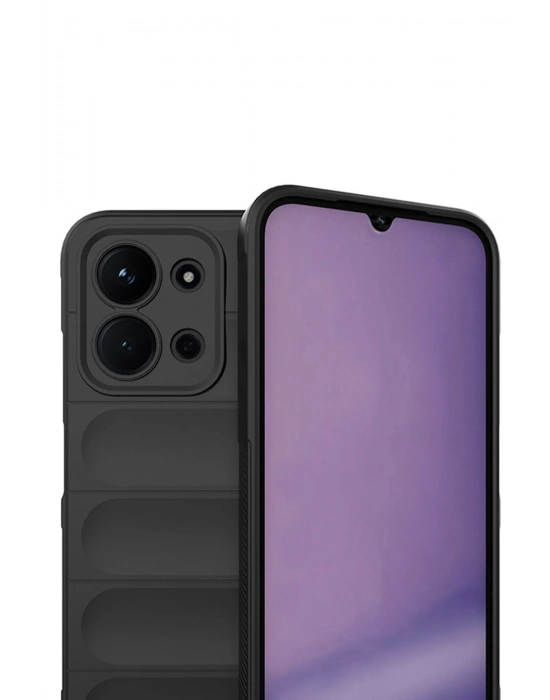 Newface Xiaomi Redmi 15C 4G Optimum Silikon - Siyah