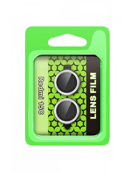 Newface Xiaomi Redmi 15C 4G Raze Metal Kamera Lens - Gümüş